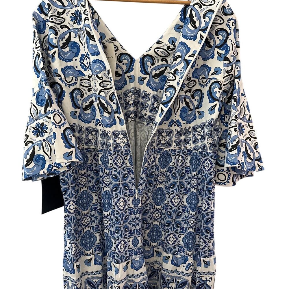 Tuckernuck Plus Majolica Tile Ginger Maxi Dress Size XXL - Picture 10 of 11